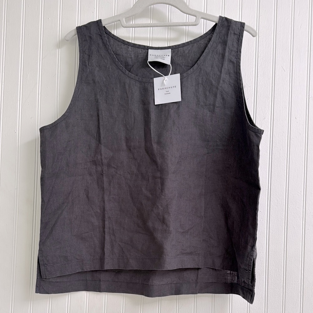 PARACHUTE LINEN SLEEVELESS TOP